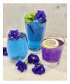 Blue butterfly pea lemonade