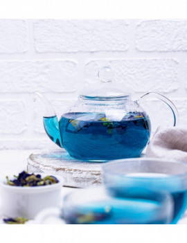 Blue butterfly pea tea