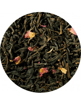 Rose Congou Green Tea  with Natural Chinese Tea and Rose Petals