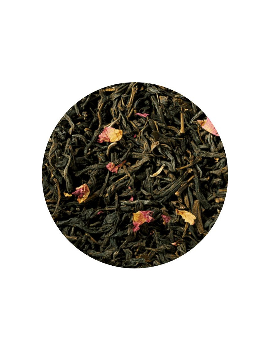 Rose Congou Green Tea  with Natural Chinese Tea and Rose Petals