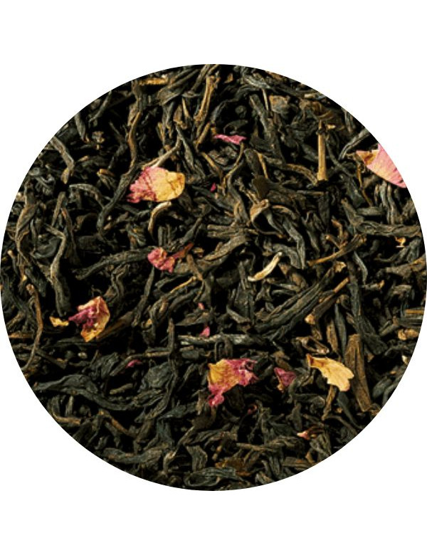 Rose Congou Green Tea  with Natural Chinese Tea and Rose Petals