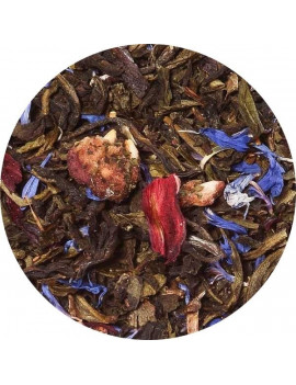 Loose leaf china oolong, sencha, white tea, hibiscus. Magic Melody