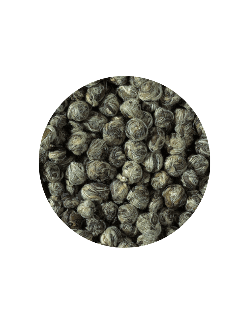 Organic green tea China Silvery Pearl Mountain (Tai Mu Long Zhu)